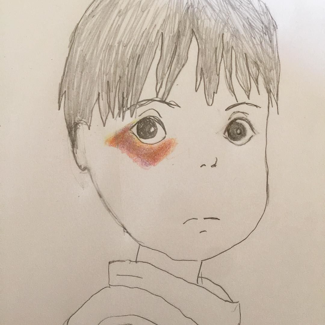 Black Eye drawing